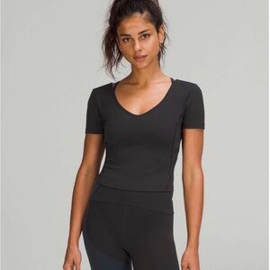 Lululemon Align Black V-Neck Tee